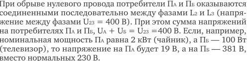 Защита при обрыве