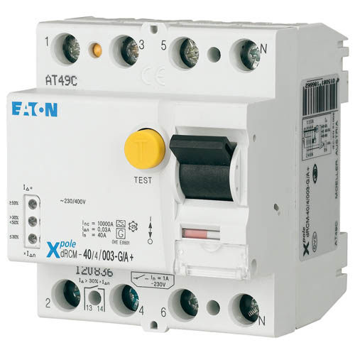RCCB/RCD - устройство защитного отключения УЗО